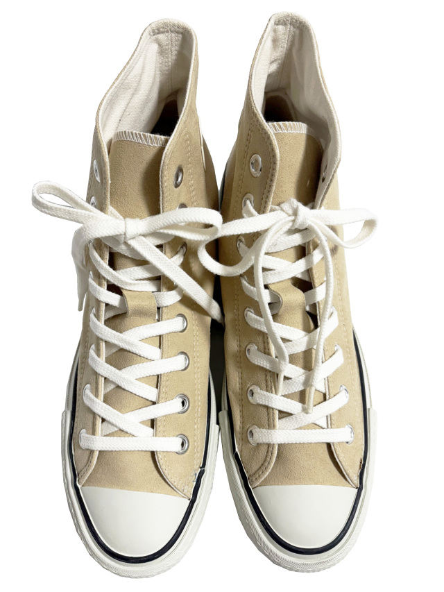 ハイカット、スニーカー、コンバース、スェード、靴