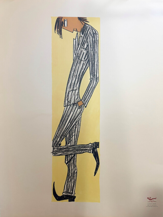 パリ、キャルロッタ、ポスター、アート、コレクション