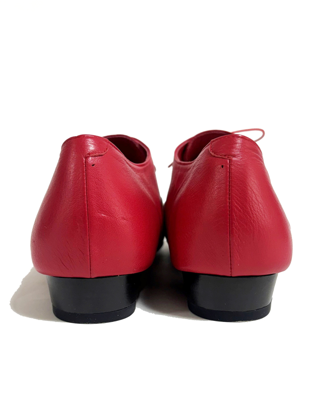 靴、レースアップ、シューズ、スムースレザー、紐靴