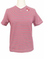Tシャツ、ボーダー、半袖、ユニセックス、綿