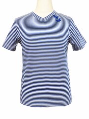 Tシャツ、ボーダー、半袖、ユニセックス、綿