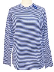 Tシャツ、ボーダー、長袖、ユニセックス、綿