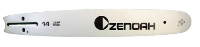 【お取り寄せ】ゼノアチェンソーガイドバー　SPバー14インチ　325ピッチの.058ゲージ　適合ソーチェン：21BP-60E