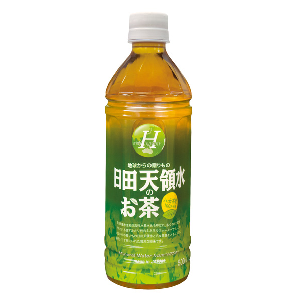 【定期購入】日田天領水のお茶500ml24本セット