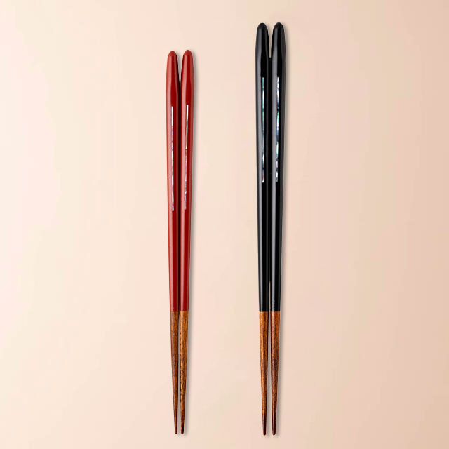 漆一条 / 23cm・21.5cm / 黒・赤 / 食洗機対応