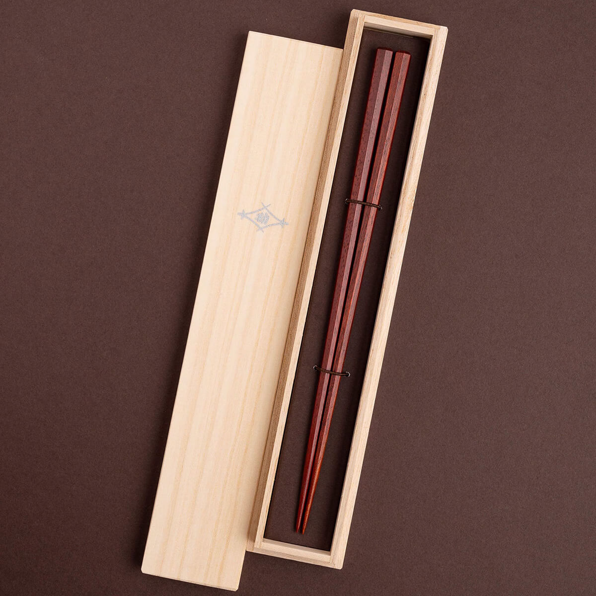 極Model / 七角 拭漆 サティーネ / 23.5cm / 桐箱入り