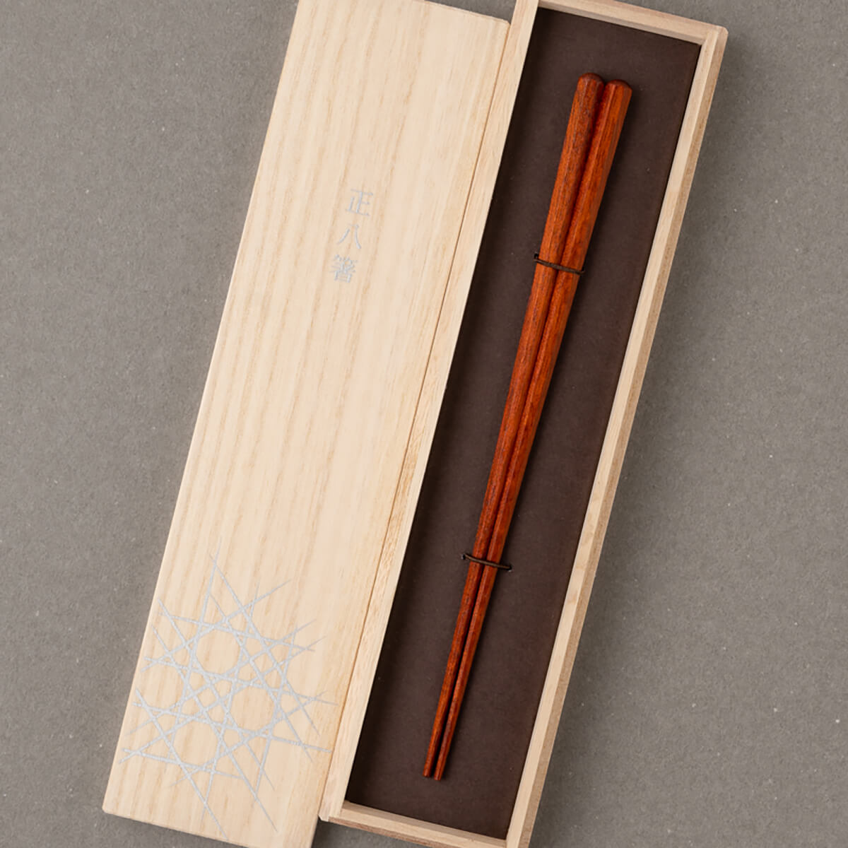 極Model / 正八箸 サティーネ / 八角 / 22cm / 桐箱入り