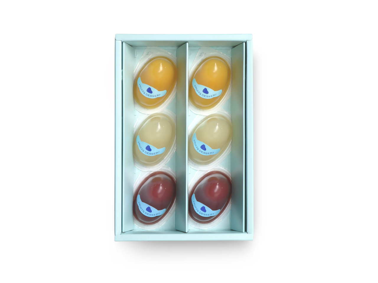 果肉ジュレのフルーツデザート　6個入