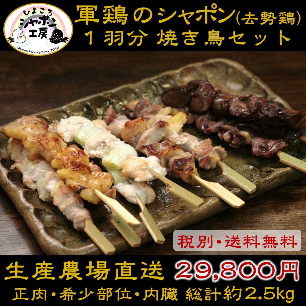 シャポン１羽分