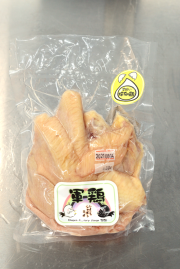 ※無投薬・人口添加物・配合飼料未使用※【軍鶏採卵鶏】手羽先(400g)