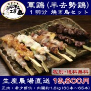 軍鶏1羽分