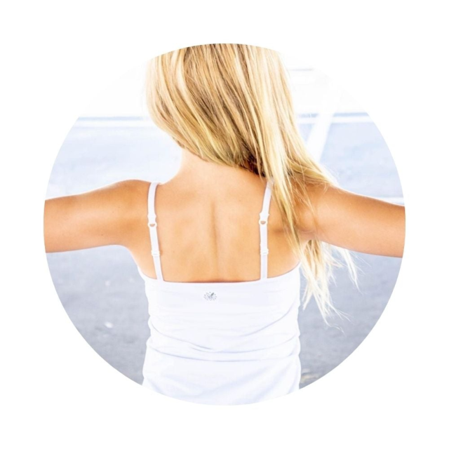 キャミソール。感覚過敏専用のシームレス肌着。自閉症、触覚過敏、発達障害など繊細な女の子へ。