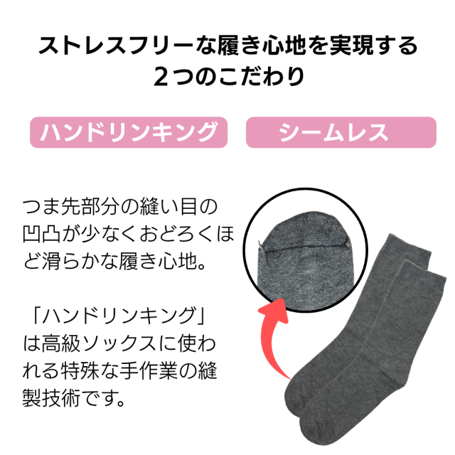 感覚過敏、触覚過敏、発達障害、自閉症など、靴下が履けない子供のためのシームレスソックス。スクールソックス。