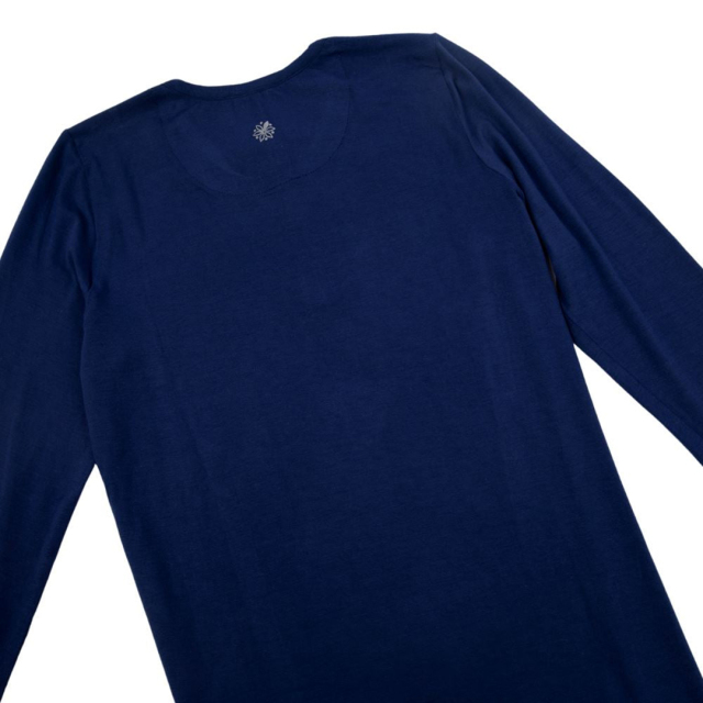 感覚過敏】低刺激 ヘンリーネックTシャツ