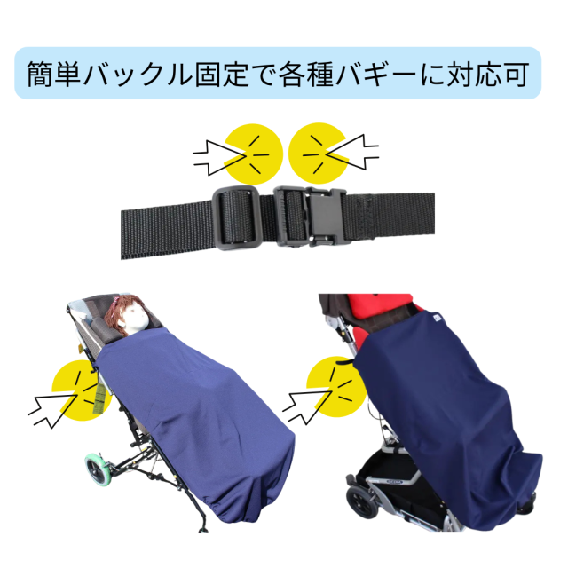 MINOレインウェア。車椅子用レインコート。