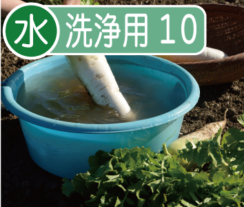 取扱工程　農産物洗浄用10項目