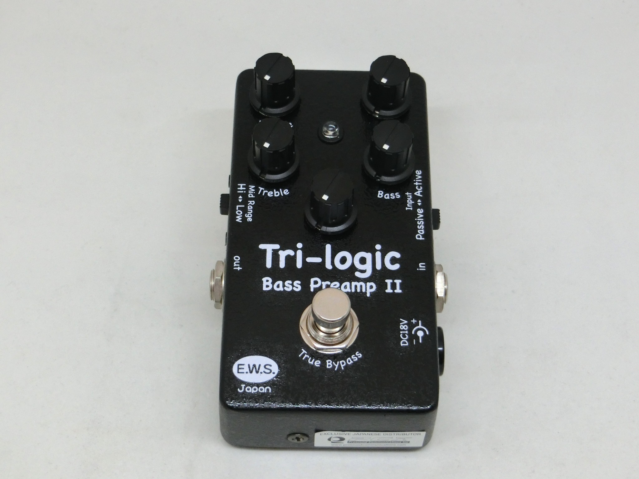 E.W.S「Tri-logic Bass Preamp 2」(0001-023)