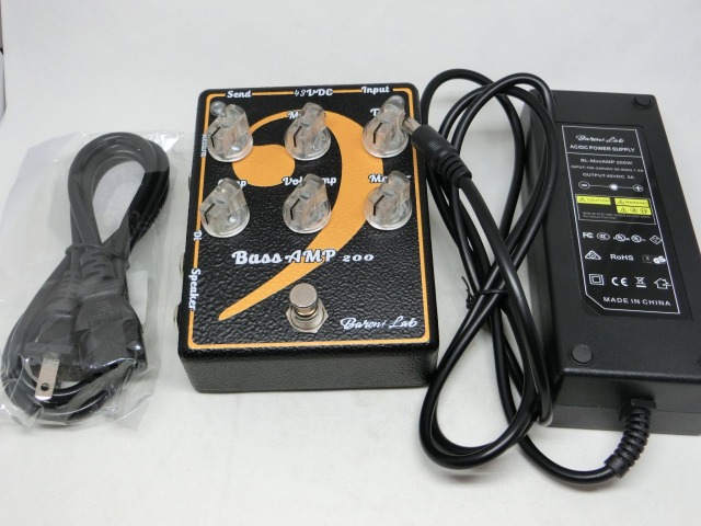 ベースアンプ ヘッド Baroni Lab BassAMP 200 ベースアンプ ヘッド Baroni Lab BassAMP 200 ベースアンプ