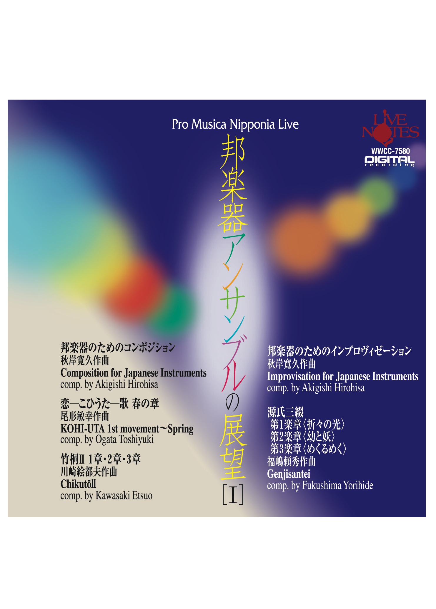 邦楽器アンサンブルの展望I／日本音楽集団［2422］