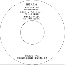 【CD-R】鳴るほど・ザ・尺八／菅原久仁義（REN-006）