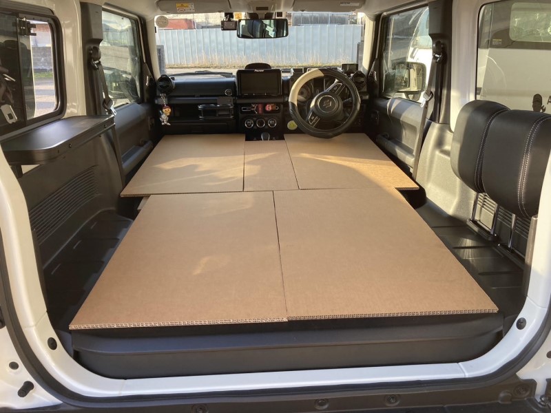 ジムニー専用車中泊ダンボールマットセット（ジムニー/シェラ JB64/JB74専用）