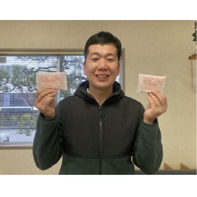 サクラサクカラーウェットティッシュです