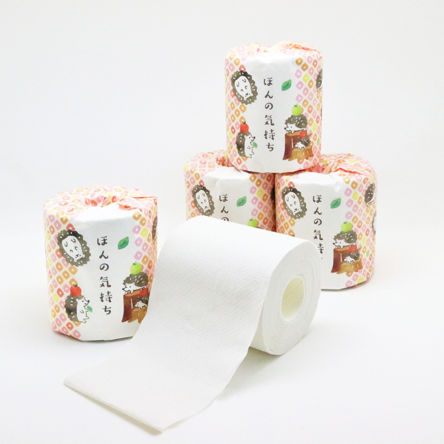 景品や粗品の可愛い柄のトイレットペーパー販売ページです