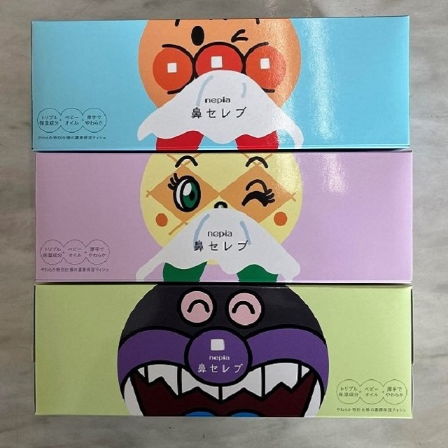 ネピア 鼻セレブ アンパンマン 14個 ネピアアンパンマン鼻セレブ