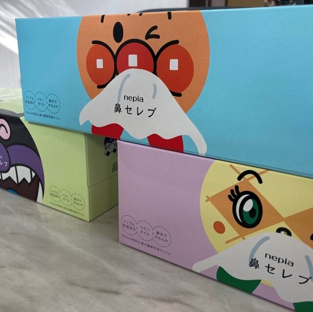 ネピア アンパンマン 鼻セレブ 24箱セット まとめ売り ネピア