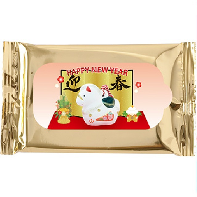 干支ゴールドウェットティッシュ