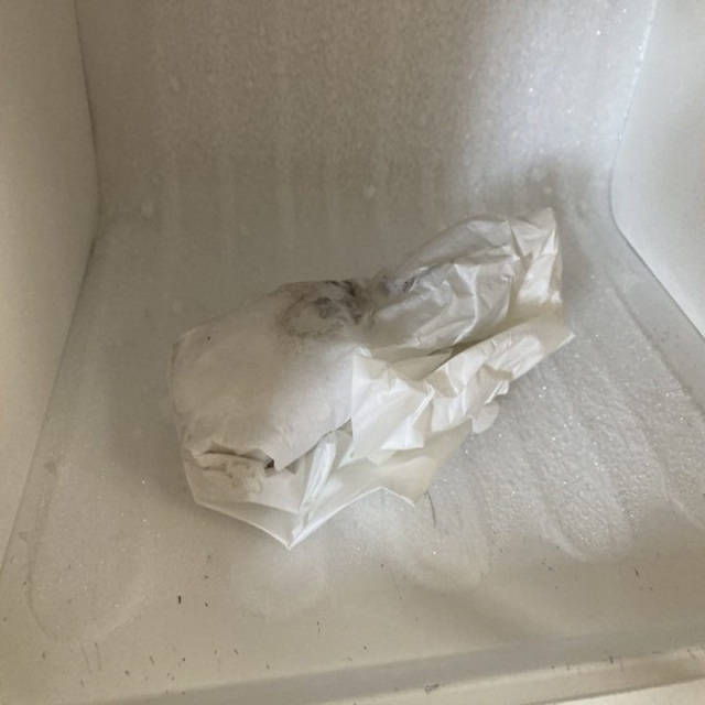 イカを冷凍します