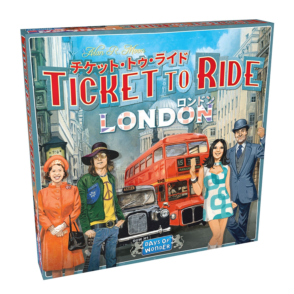 ホビージャパン チケット・トゥ・ライド：ロンドン アナログゲーム 0824968213612t【倉庫取寄せ】
