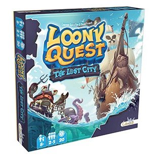 ホビージャパン ルーニークエスト ザ・ロストシティ 多言語版 アナログゲーム 3558380033554
