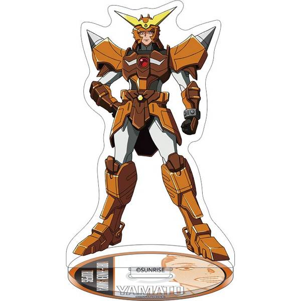 鎧真伝サムライトルーパー CD風アクリルスタンド／北条 大和 キャラグッズ 4550621442223【在庫品】