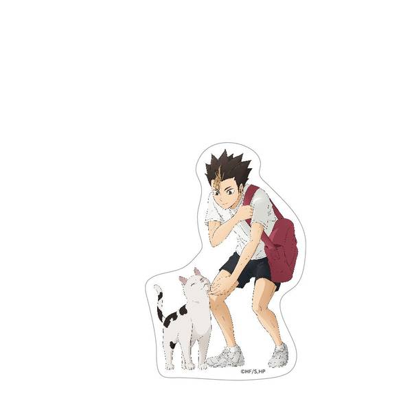 ハイキュー!! 描き下ろしダイカットステッカー 西谷夕 坂ノ下商店 キャラグッズ 4571691873205【在庫品】