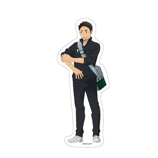 ハイキュー!! 描き下ろしダイカットステッカー 澤村大地 坂ノ下商店 キャラグッズ 4571691873229【在庫品】