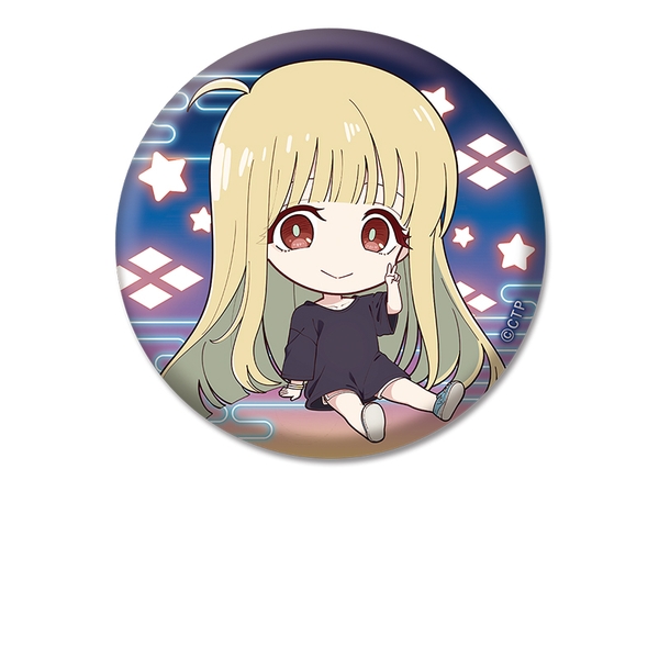 超かぐや姫！ ぺたん娘缶バッジ かぐや/現実