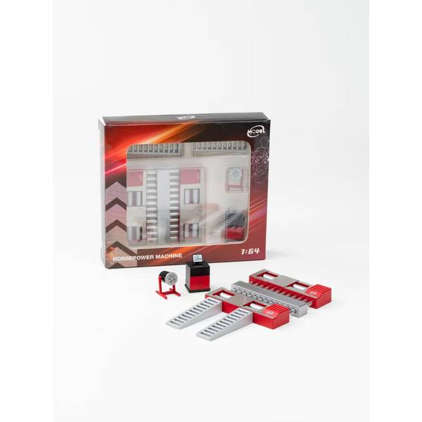 1/64 ホースパワーマシン レッド 完成品ミニカー MM64-horsepowermachine-002