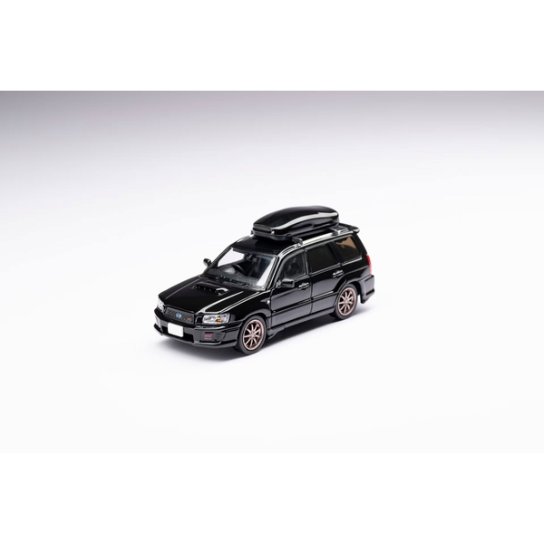 【7月予約】1/64 スバル フォレスター SG9 Sti ブラック 完成品ミニカー MM64-SG9-002