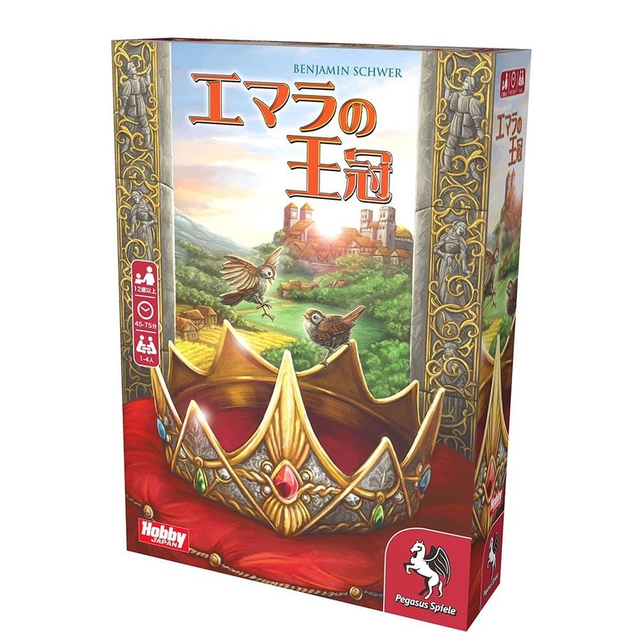 ホビージャパン エマラの王冠 日本語版 アナログゲーム 4981932024585