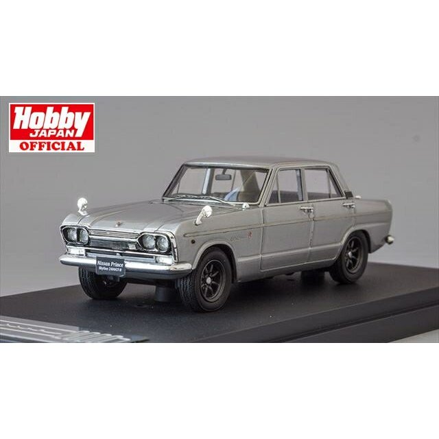 《送料無料》1/43 MARK43 (PM4323SS) ニッサン プリンス スカイライン 2000GT-B (S54B-3) スポーツホイール シルバー ※キャンペーンカード付き