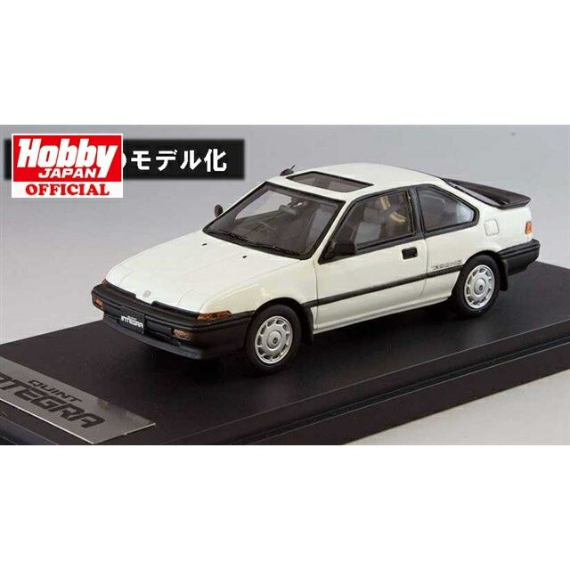 《送料無料》1/43 MARK43 (PM4339RSW) ホンダ クイント インテグラ(AV) RSi グリーク ホワイト