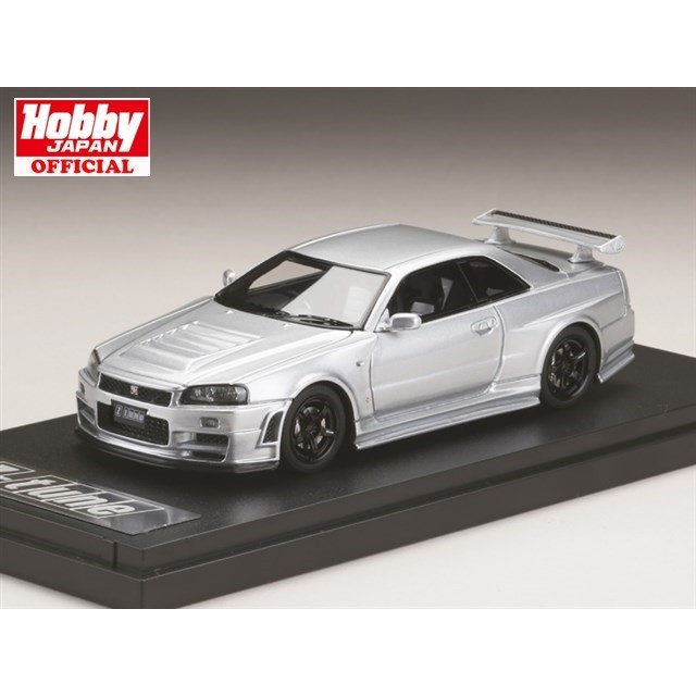 《送料無料》1/43 MARK43 (PM4345S) Nismo R34GT-R Z-tune シルバー