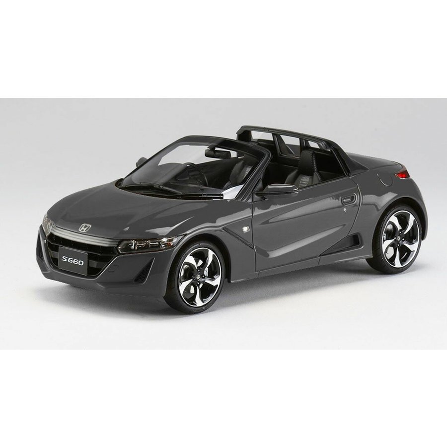 《送料無料》1/18 ホビージャパン Hobby JAPAN (HJ1803GM)  ホンダ S660 α アドミラル グレーメタリック