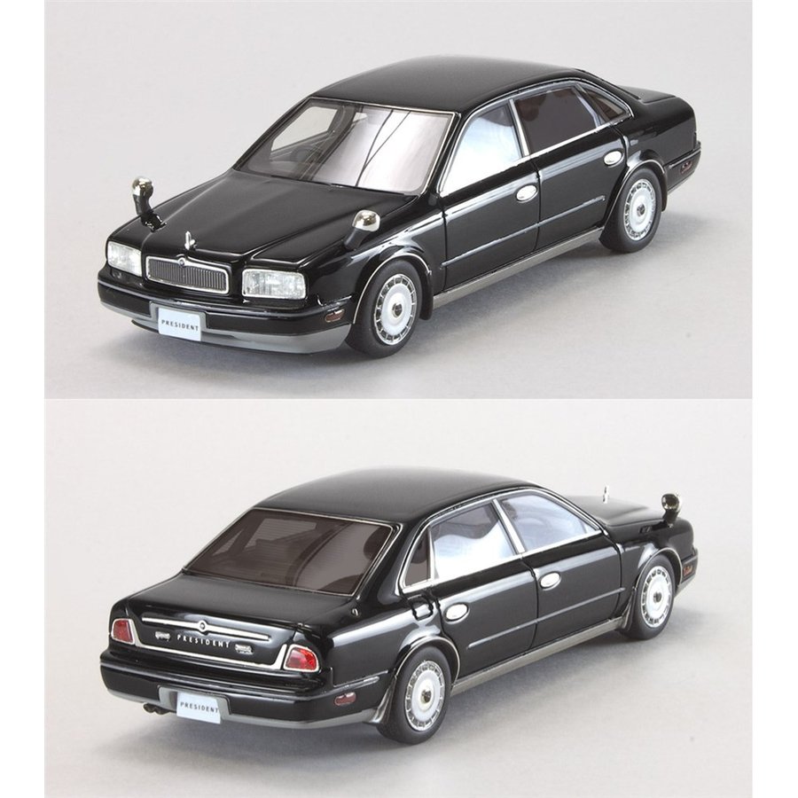 MARK43 1/43 ニッサン プレジデント JHG50 フェンダーミラー/プライバシーガラス ブラック 完成品ミニカー PM4320PFK
