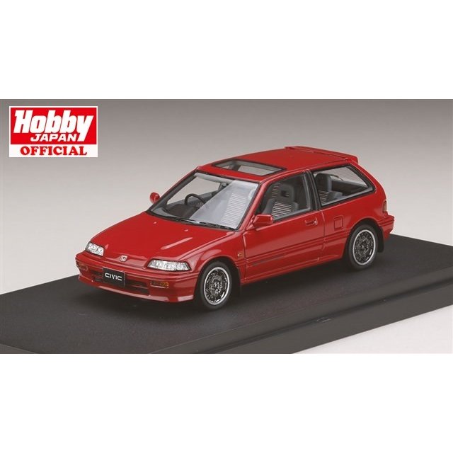 《送料無料》MARK43 (PM4358SR) 1/43 ホンダ シビック Si（EF3） With 無限 CF-48 ホイール リオレッド
