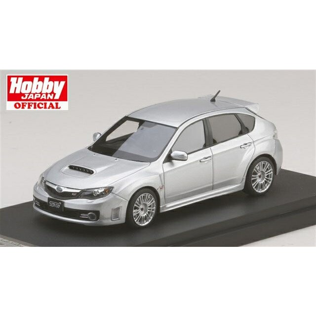 《送料無料》MARK43 1/43 スバル インプレッサ WRX STI(GRB) 純正オプション搭載車 スパークシルバーメタリック 完成品ミニカー PM4370SS