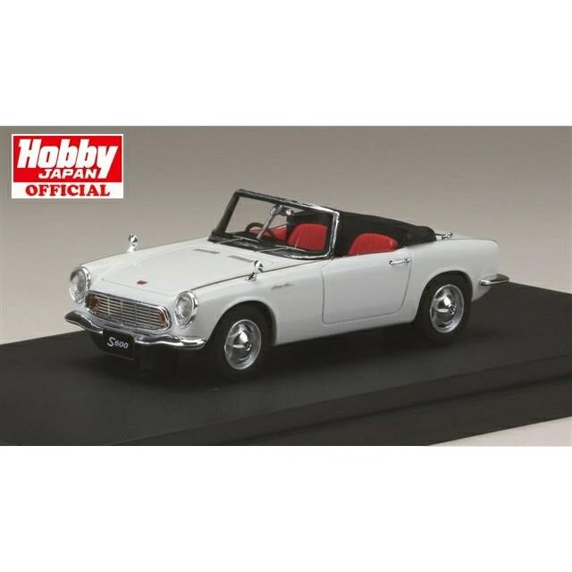 MARK43 1/43 ホンダ S600 ホワイト/レッド インテリア 完成品ミニカー PM4374RW【倉庫取寄せ】