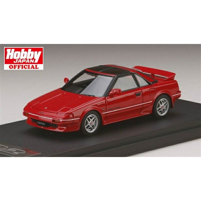 《送料無料》MARK43 1/43 トヨタ MR 2 G-リミテッド スーパーチャージャー Tバールーフ (AW11)トムス ニュースポーツホイール装着車 スーパーレッド II PM4377SR