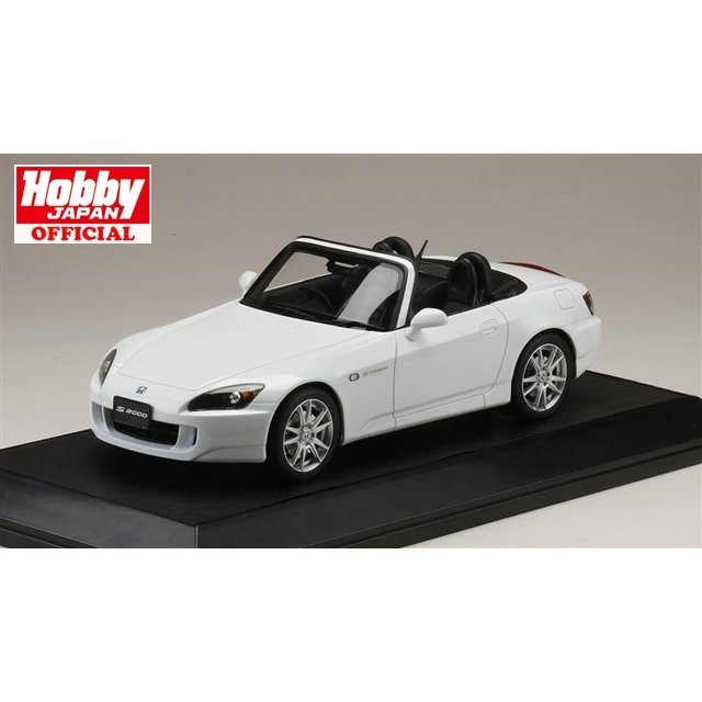 《送料無料》HobbyJAPAN 1/18 ホンダ S2000 (AP1-200)  グランプリホワイト 完成品ミニカー HJ1810W